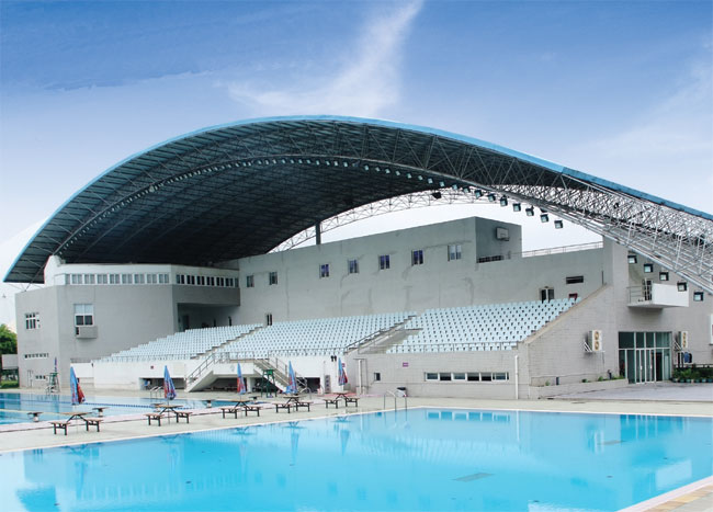 昆山游泳馆网架